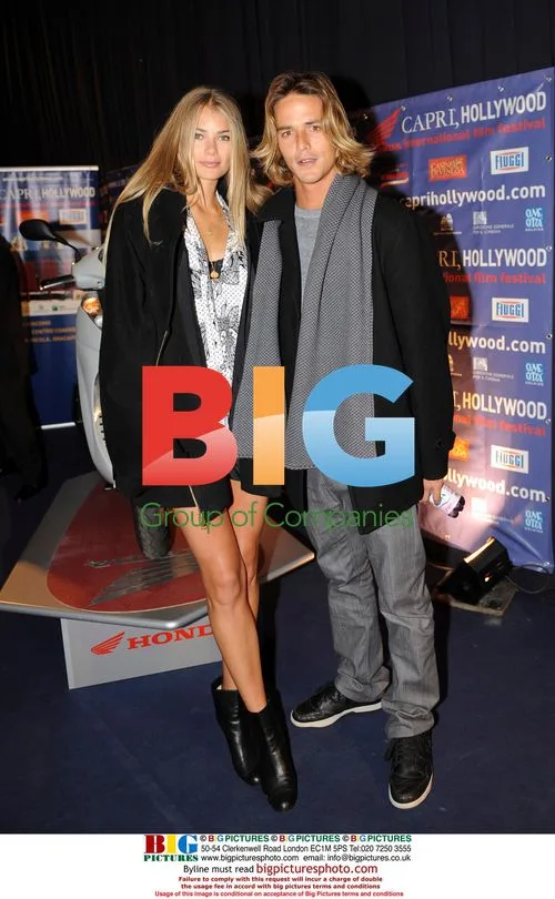 Tori Praver and Danny Fuller at Capri Film Festival