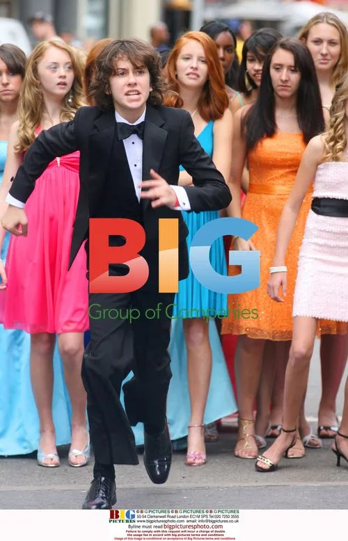 The Naked Brothers Band filming in NYC