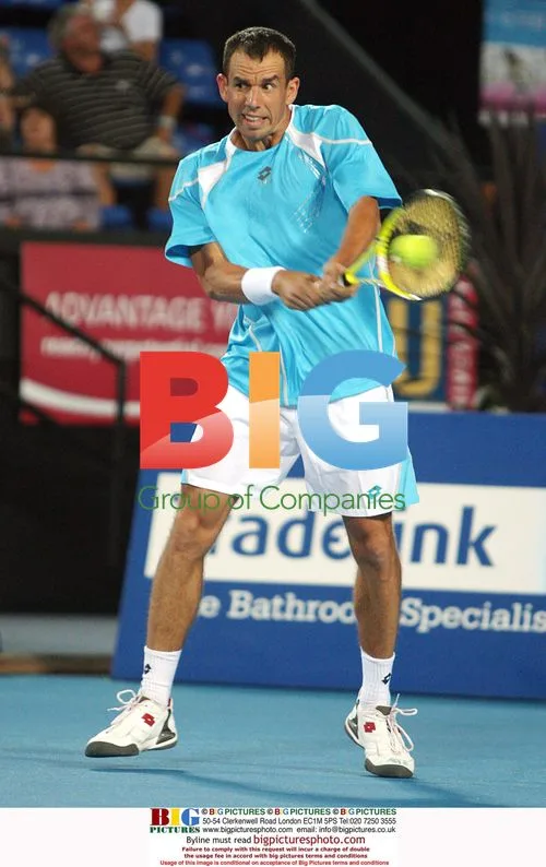 Dominik Hrbaty at Hyundai Hopman Cup