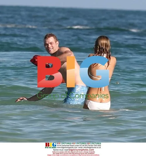 AnnaLynne McCord and Kellen Lutz Frolic on Miami Beach