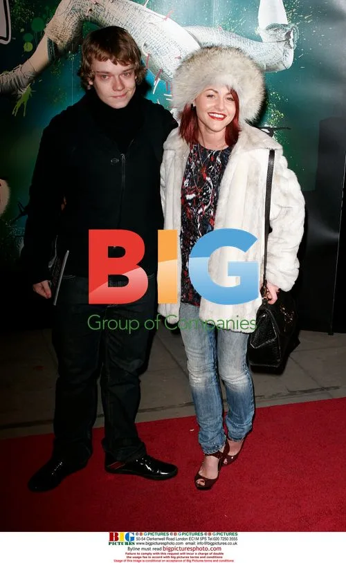 Alfie Allen and Jamie Winstone at Cirque du Soleil Premiere