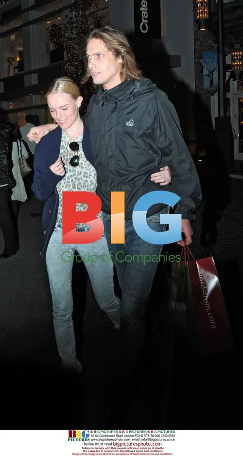 Kate Bosworth and Boyfriend Leaving The Grove