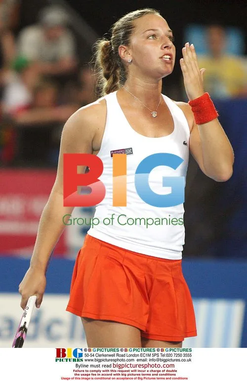 Dominika Cibulkova at Hopman Cup in Perth