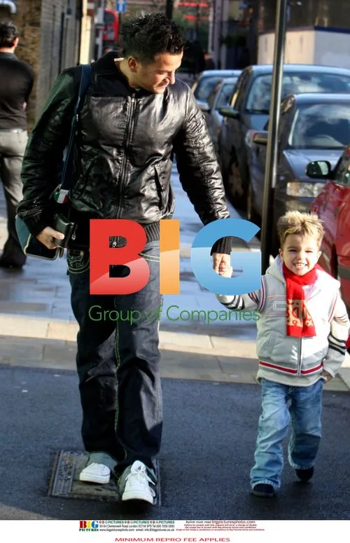 Katie Price and Peter Andre with son Harvey