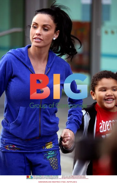 Katie Price and Peter Andre with son Harvey