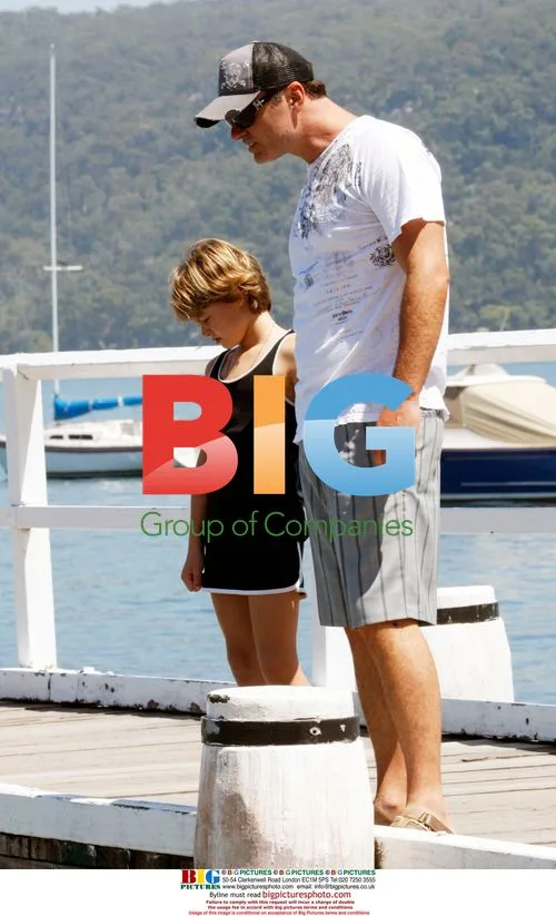 Julian McMahon's beach day in Palm Beach, Australia