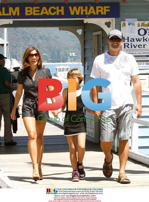 Julian McMahon and Kelly Paniagua on Palm Beach