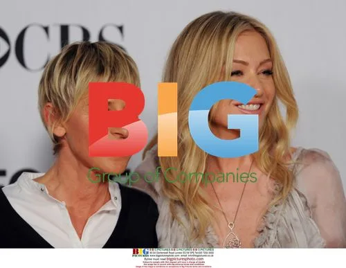 Ellen DeGeneres and Portia de Rossi at People's Choice Awards