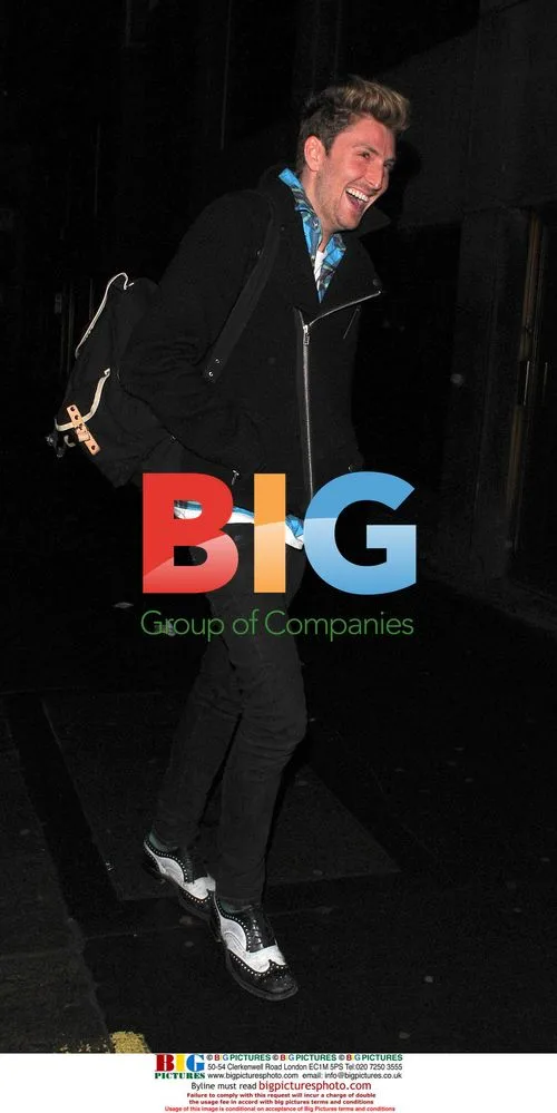 Pixie Geldof, Nick Grimshaw, Henry Holland Leaving Nightclub