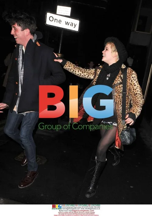 Pixie Geldof, Nick Grimshaw and Henry Holland