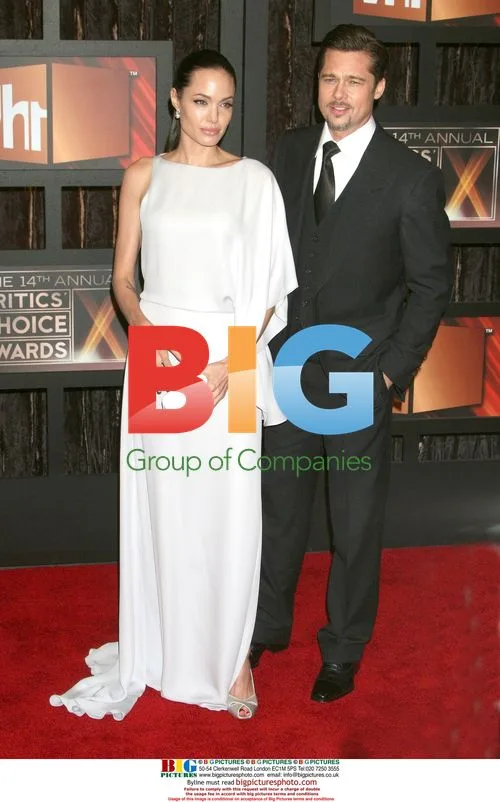 Angelina Jolie and Brad Pitt at Broadcast Critics Awards 2009