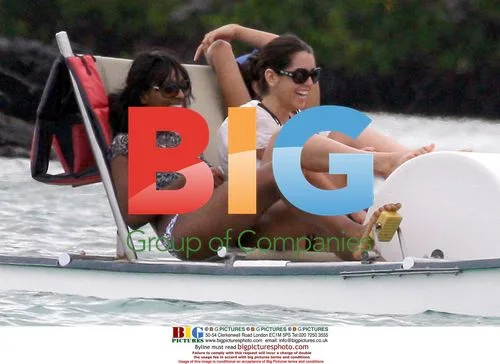 Alexandra Burke and Ruth Lorenzo in Mauritius