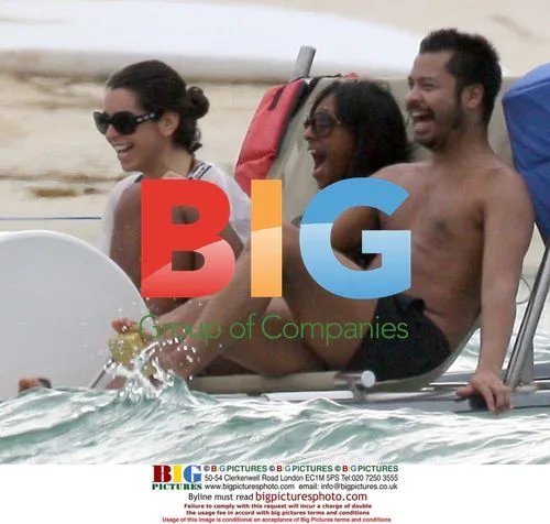 Alexandra Burke and Ruth Lorenzo in Mauritius