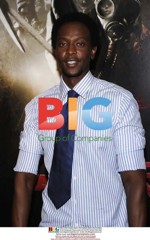 Edi Gathegi attends "My Bloody Valentine 3D" screening