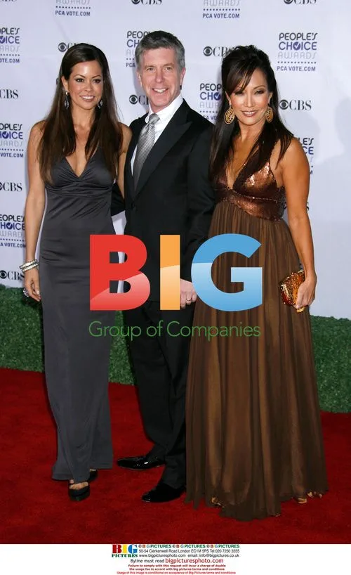 Brooke Burke, Tom Bergeron and Carrie Ann Inaba at People's Choice Awards
