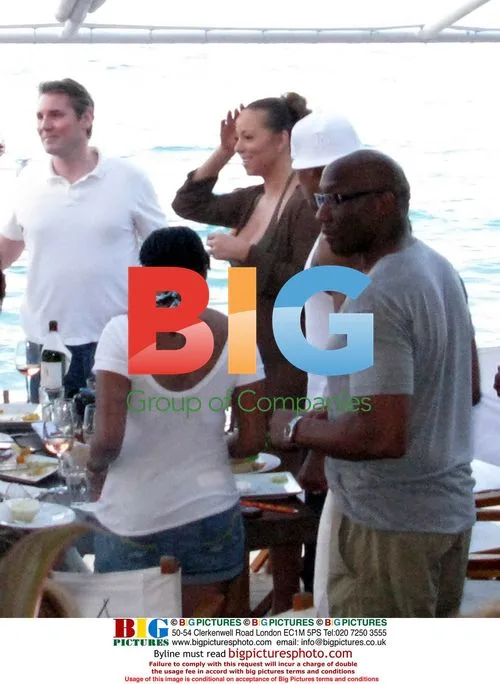 Mariah Carey and Nick Cannon in St Barth