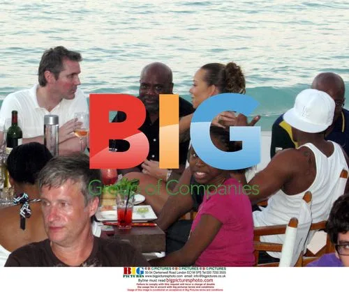 Mariah Carey and Nick Cannon in St Barth