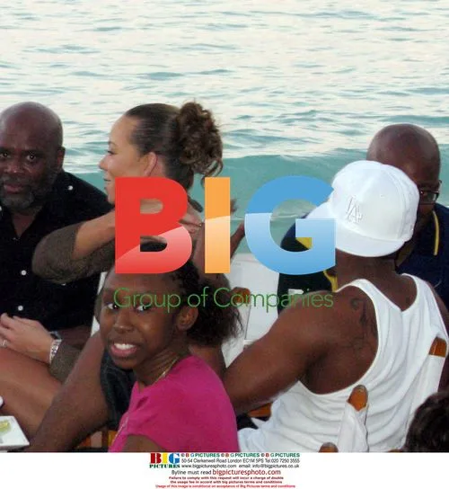 Mariah Carey and Nick Cannon in St Barth