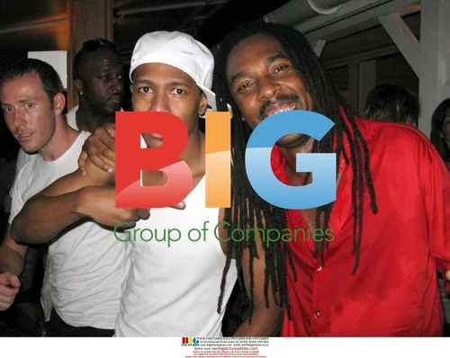 Nick Cannon and Jeffery Dread at Nikki Beach