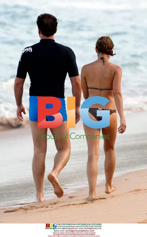 Julian McMahon and Kelly Paniagua at Palm Beach