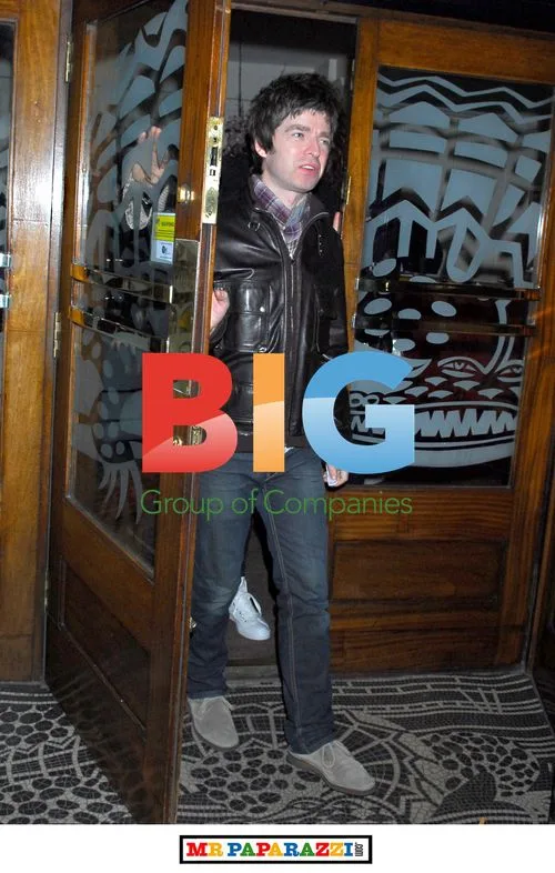 Russell Brand Spotted at Groucho Club in London