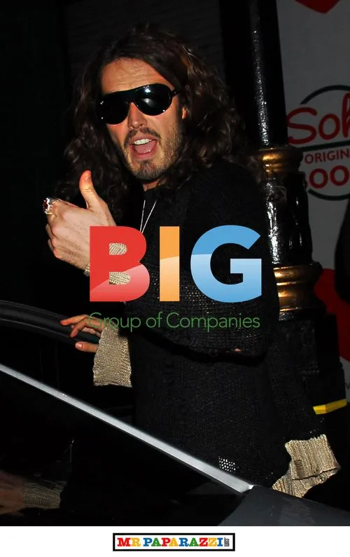 Russell Brand Night Out with Noel Gallagher