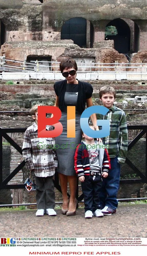 Victoria Beckham at the Colosseum