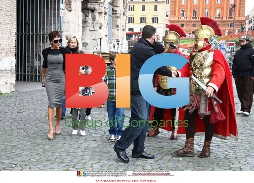 Victoria Beckham visits Colosseum with kids