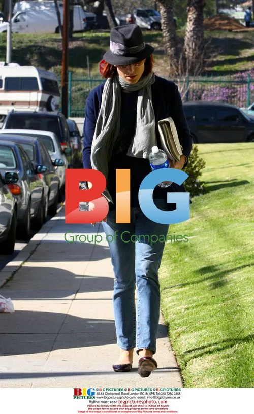 Kate Walsh attends morning mass