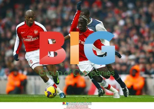 Bacary Sagna of Arsenal in Premier League match