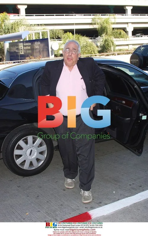 Ben Stein departs LAX airport