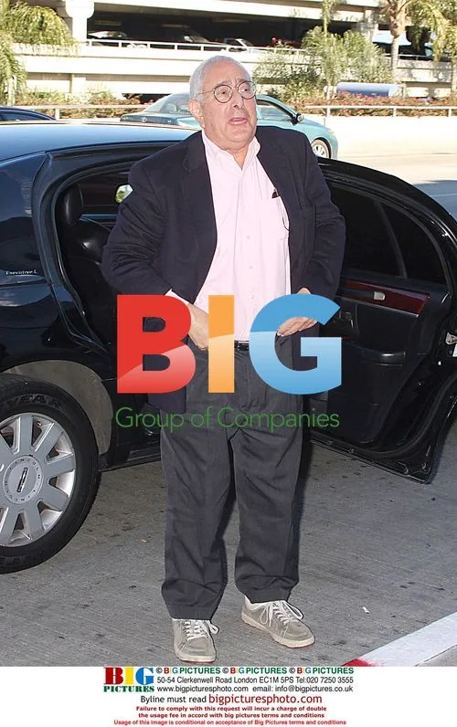 Ben Stein departs LAX in Los Angeles