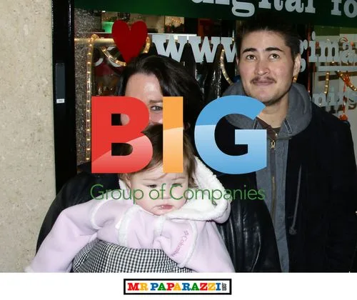Pregnant Man with Family