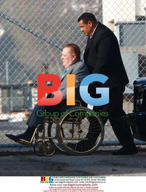 Larry Flynt at Malibu courthouse