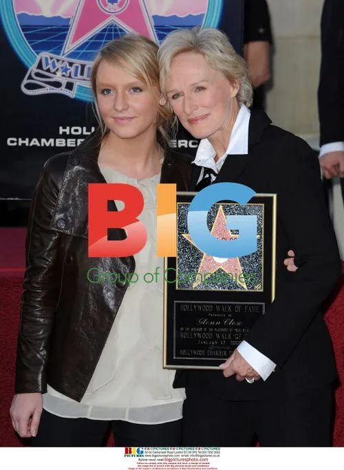Glenn Close honored with Hollywood star