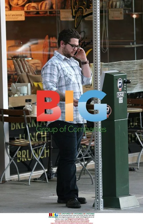 Jack Osbourne Feeds Parking Meter in Santa Monica