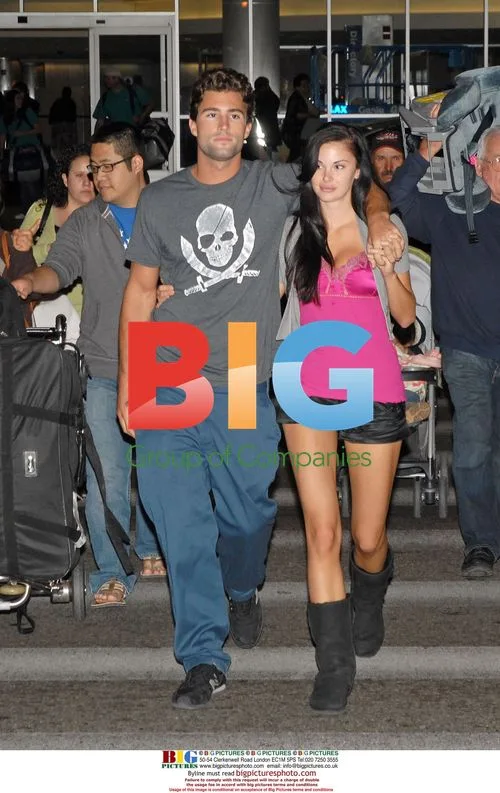 Brody Jenner and Jayde Nicole at LAX