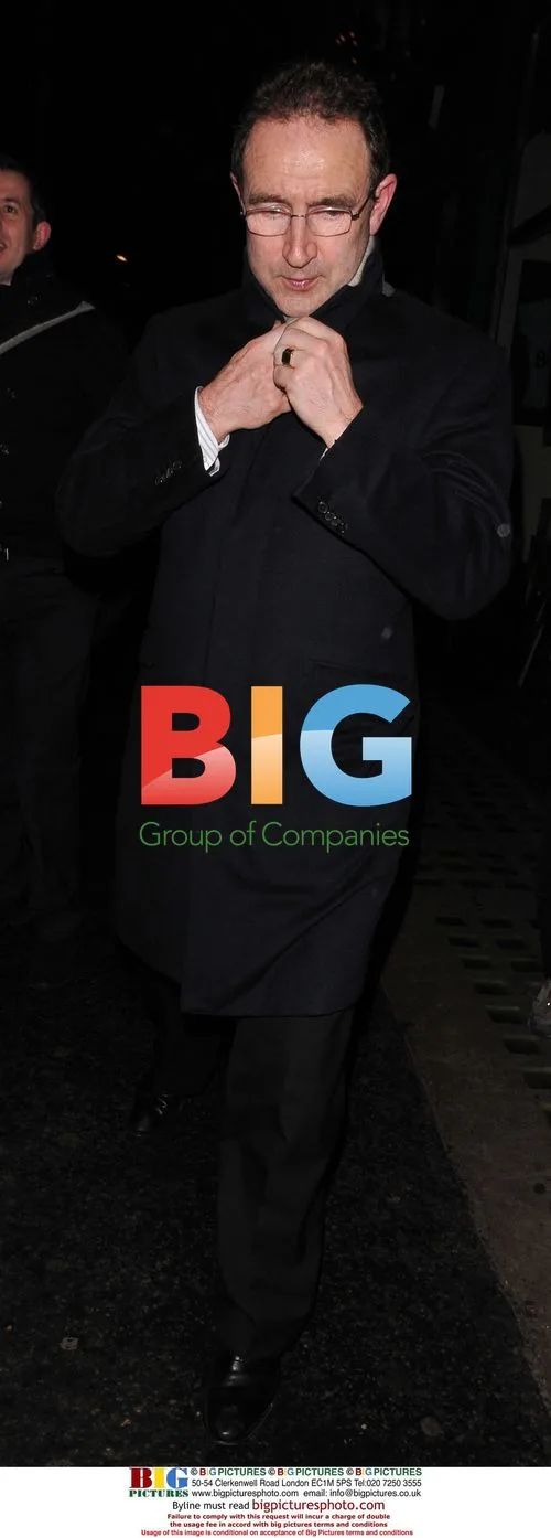 Martin O'Neill at Groucho Club, London