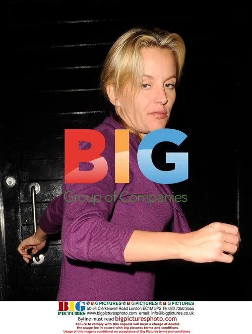 Davina Taylor leaving Kate Moss's home