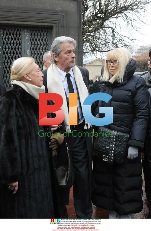 Funeral of French film producer Georges Cravenne