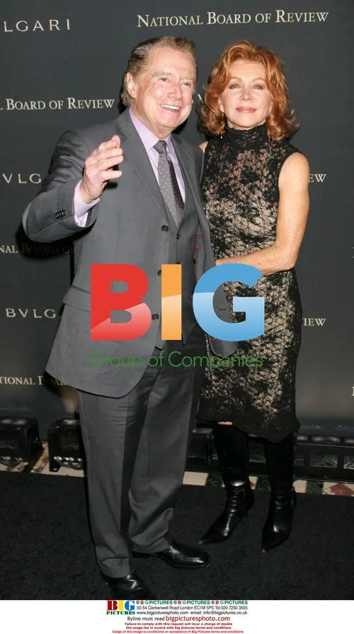REGIS PHILBIN and JOY PHILBIN at 2008 National Board of Review Awards