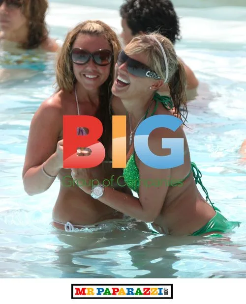 Celebrity Big Brother Contestants Poolside Fun