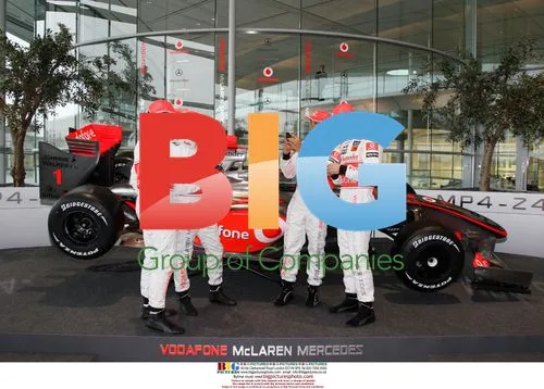 McLaren Mercedes reveals new MP4-24 race car