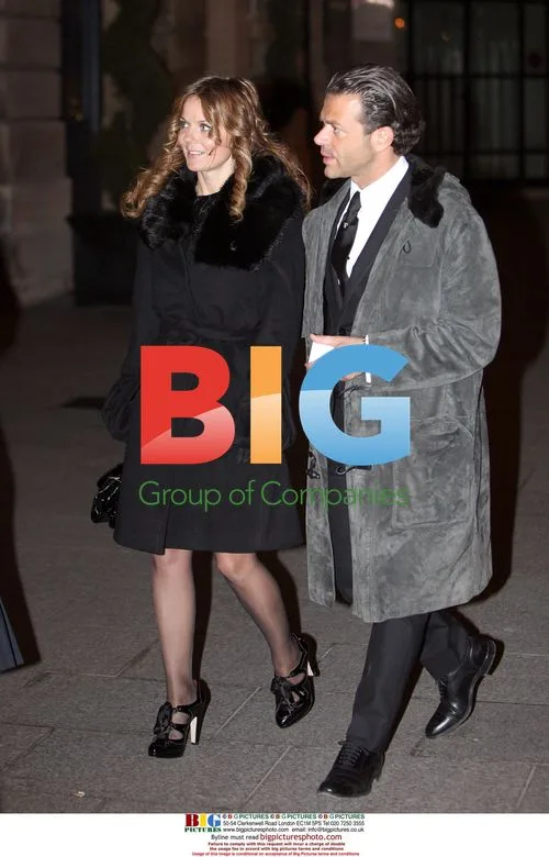 Geri Halliwell and boyfriend in Paris