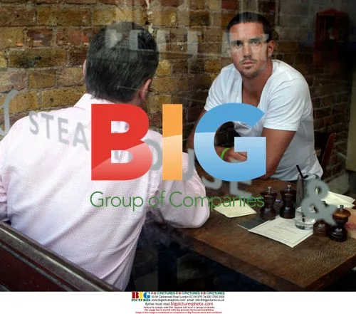 Kevin Pietersen has lunch on Kings Road