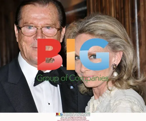 Roger Moore and wife Kiki attend UNICEF event in Dublin
