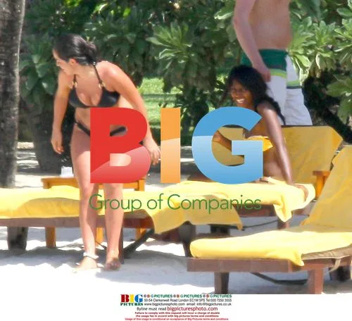Alexandra Burke and Ruth Lorenzo in Mauritius