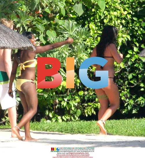 Alexandra Burke and Ruth Lorenzo in Mauritius