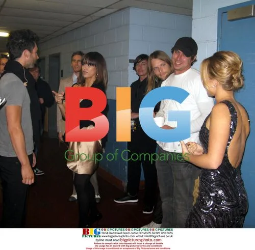 Maroon 5, Jessica Alba, Hayden Panettiere at Inauguration Kick-off