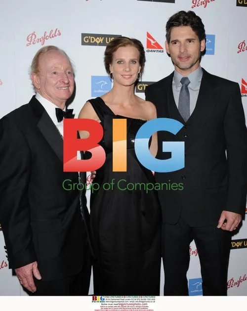 Eric Bana, Rachel Griffiths and Rod Laver at G'Day USA 2009